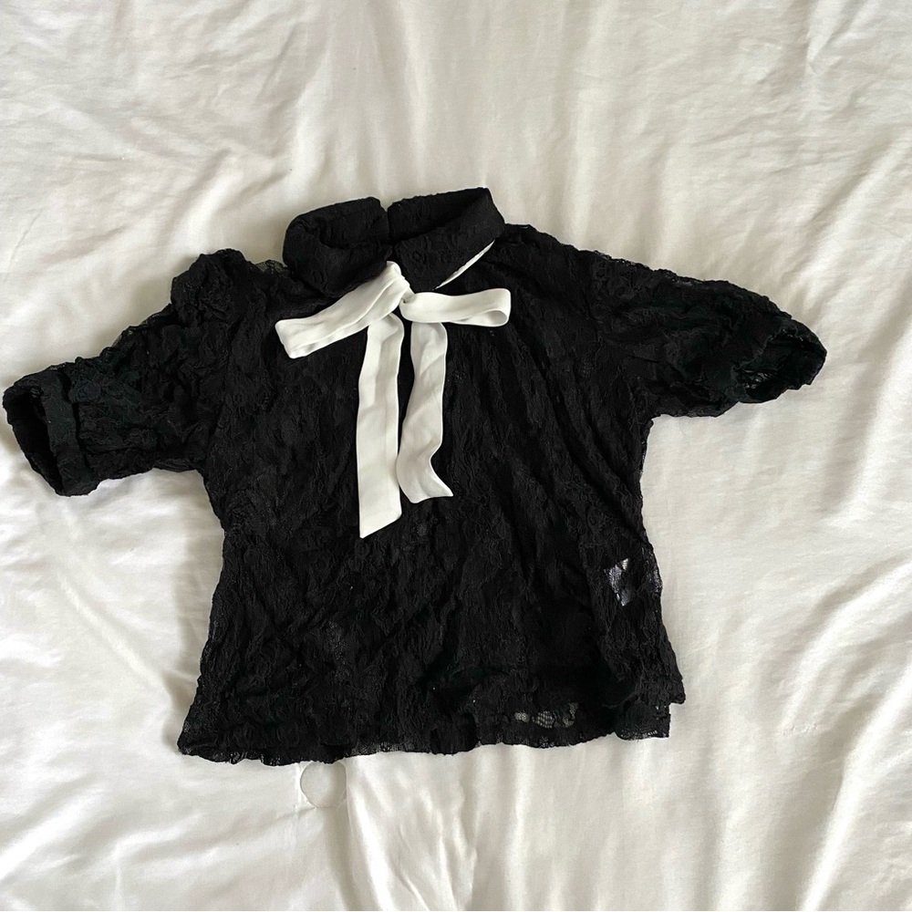 See Through Lace Top